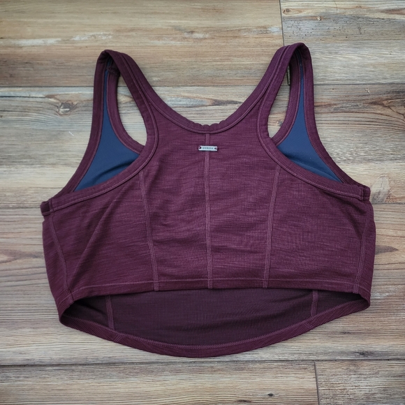 Prana Becksa Bralette Womens M Maroon - Picture 4 of 7